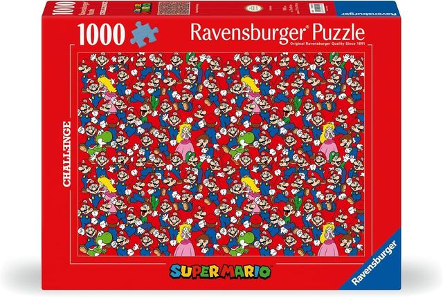 Ravensburger Puzzle 1000 PC Challenge - Super Mario 12000504