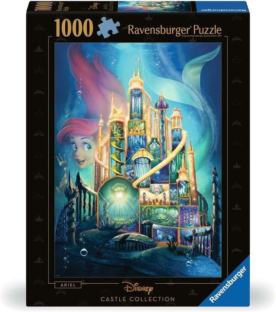 Ravensburger Puzzle 1000 PC Disney Castles - Ariel 12000265