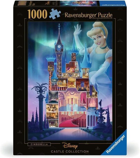 Ravensburger Puzzle 1000 PC Disney Castles - Cenerentola 12000259