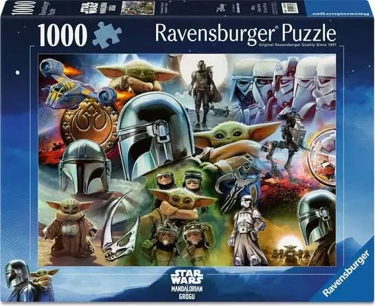 Ravensburger Puzzle 1000 PC Licensed - Mandalorian 12001830