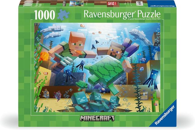 Ravensburger Puzzle 1000 PC Licensed - Minecraft Mosaic 12000421