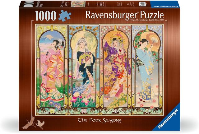Ravensburger Puzzle 1000 PC illustrated - Le quattro stagioni 12000127