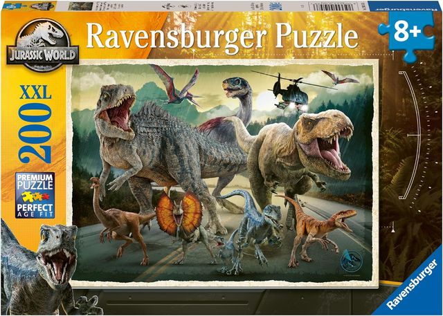 Ravensburger Puzzle 200 PC XXL - Jurassic World 12001058