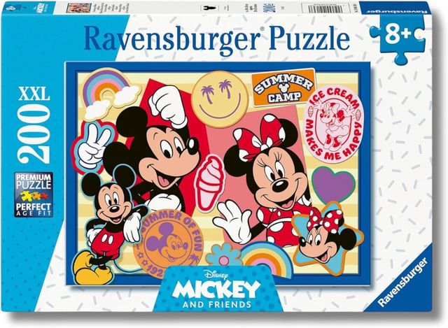 Ravensburger Puzzle 200 PC XXL - Mickey and Minnie 12004136
