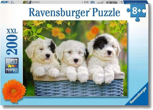 Ravensburger Puzzle 200 PC XXL - Trio di cuccioli 12765