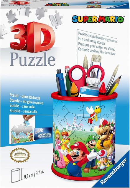 Ravensburger Puzzle 3D - PortaPenne 54 Super Mario 11255