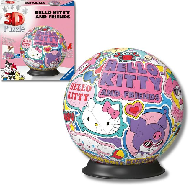 Ravensburger Puzzle 3D - Puzzleball 72 pc - Hello Kitty 11630