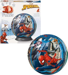 Ravensburger Puzzle 3D - Puzzleball 72 pc - Spiderman 11563