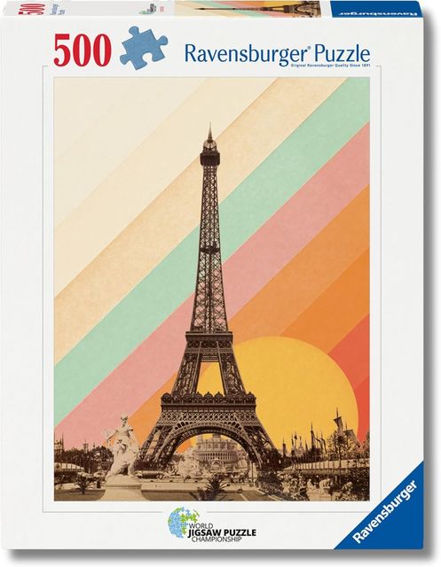 Ravensburger Puzzle 500 PC - Arcobaleno su Parigi 12001741