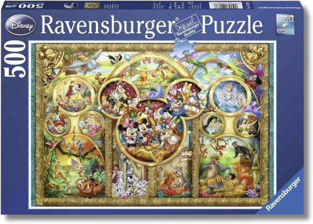 Ravensburger Puzzle 500 PC - Disney Family 12000094