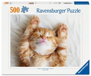 Ravensburger Puzzle 500 PC - Puppies Collection: gattino sognatore 12001905