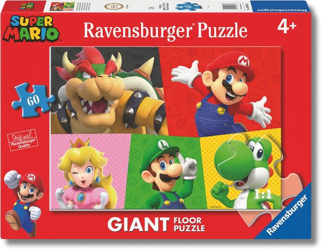 Ravensburger Puzzle 60 PC - Super Mario 12004328