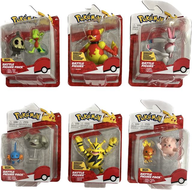Rei Toys Pokémon Battle Figure Pack (Assortimento) 2 PK010200