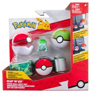 Rei Toys Pokémon Clip 'n' Go Poké Ball Set Cintura (Assortimento) 4 PK170400