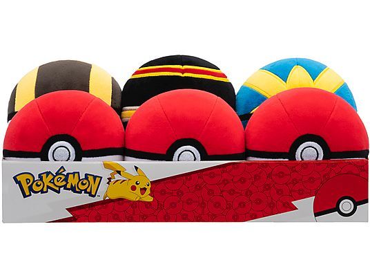 Rei Toys Pokémon Peluche 12 cm Poké Ball (Assortimento)2 PK113000