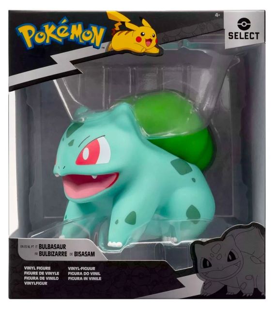 Rei Toys Pokémon Select - Vinile 12CM Bulbasaur PK082500