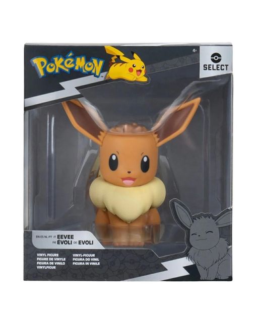 Rei Toys Pokémon Select - Vinile 12CM Eevee PK082300