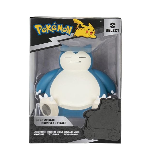 Rei Toys Pokémonn Select - Vinile 12CM Snorlax PK082900