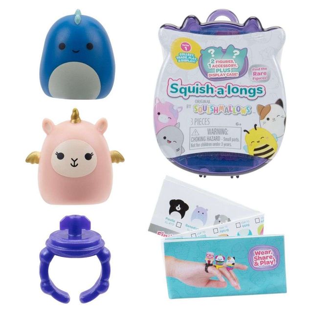 Rei Toys Squish a longs surprise pack 2 personaggi e accessori in CDU (Assortim…