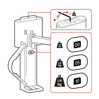 Ergotron TRACE - Kit montaggio (pivot, base, distanziale VESA, colonna di solle…