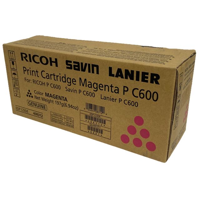 Ricoh Ricoh Toner Magenta per P C600_12.000 pag