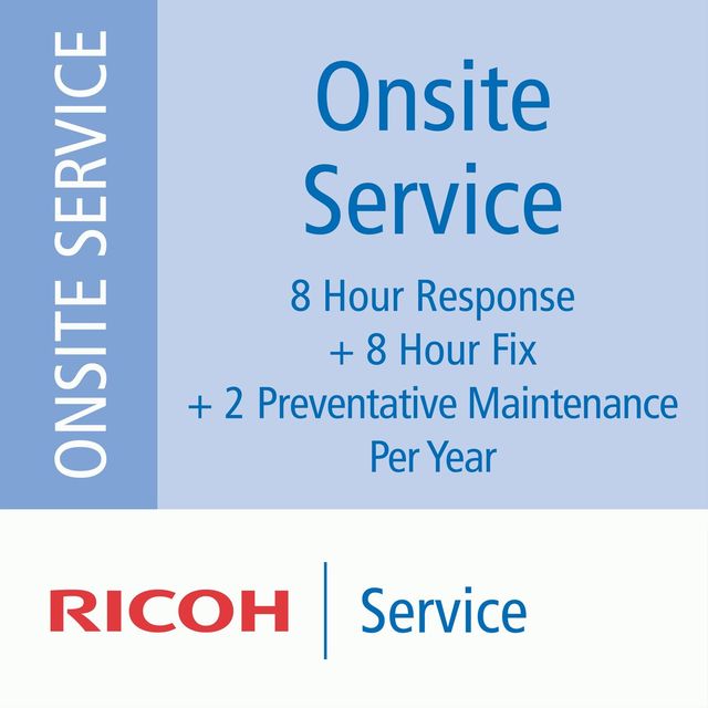 Ricoh Scanner Service Program 1 Year Gold Service Renewal for Fujitsu Low-Volum…