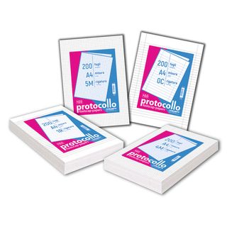 Risma 2x200 fogli protocollo 60gr 2 colonne art.1284 Blasetti