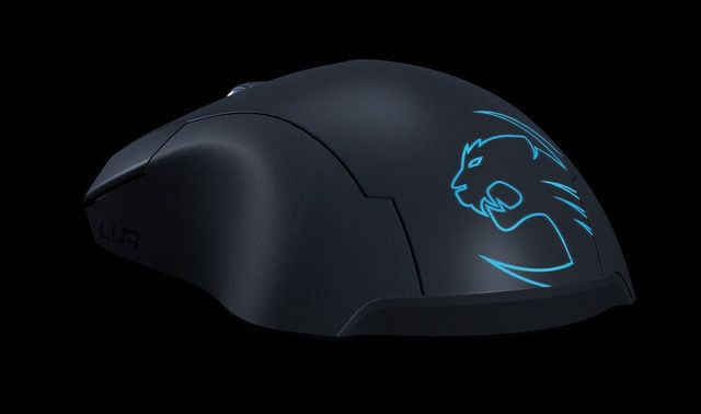 Roccat Lua Tri-Button Gaming Mouse + Kanga Cloth Mouse Pad - Bundle