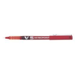 Roller V5 rosso punta 0 5 tratto 0 3 mm (conf.12)