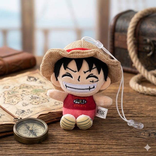 SAKAMI - One Piece Ruffy Plush 11 cm