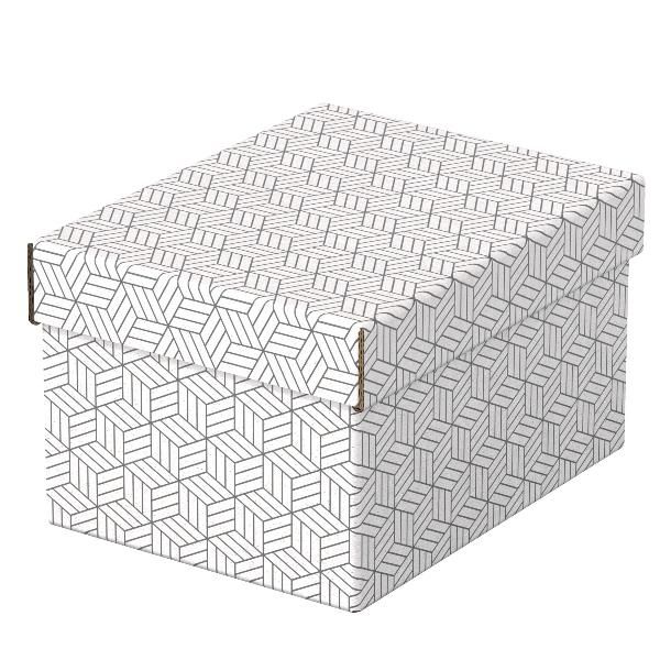 Esselte - Confezione regalo - small - 25.5 cm x 20 cm x 15 cm - bianco - pacco …