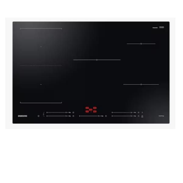 SAMSUNG NZ85C5047FK/U1 PIANO COTTURA A INDUZIONE 5 ZONE 80 CM PIANO IN VETRO CO…