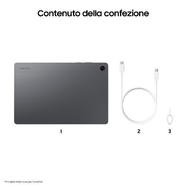 SAMSUNG X230 GALAXY TAB A11+ ENTERPRISE EDITION 11" 128GB RAM 6GB WI-FI ITALIA …