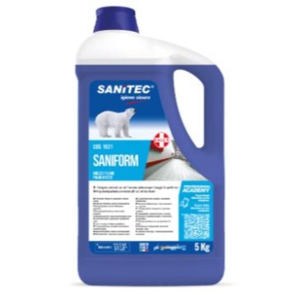 SANITEC SANIFORM DETERGENTE MULTISUPERFICE BREZZA POLARE FLACONE DA 5KG CONF 2 …