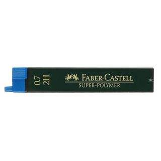 SCRITTURA E CORREZIONE - MINA SUPER POLYMER - 0,7mm 2H