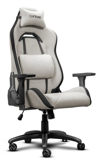 SEDIA GXT723B RUYA FABRIC CHAIR BEIGE (25532)