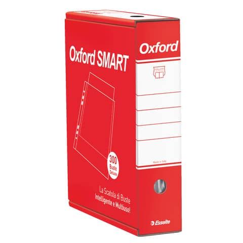 Esselte Oxford SMART - Busta trasparente - per 220 x 300 mm - trasparente (pacc…