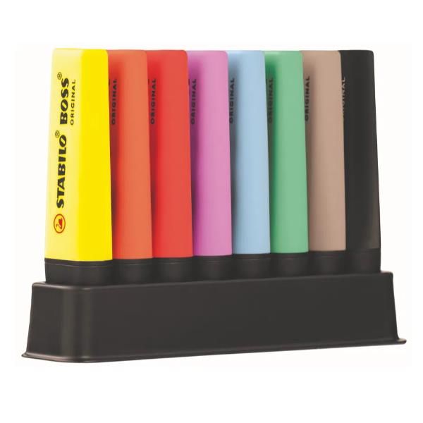 SET DA SCRIVANIA 8 STABILO BOSS ORIGINAL