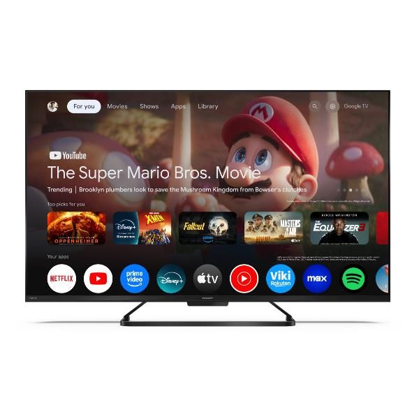 SHARP 43 UHD 4K 144HZ QLED GOOGLE TV