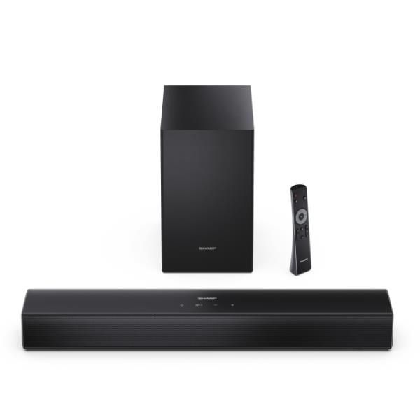 SHARP HT-SBW121 SOUNDBAR 2.1 COMPATTA CON SUBWOOFER WIRELESS 240W HDMI BLUETOOT…