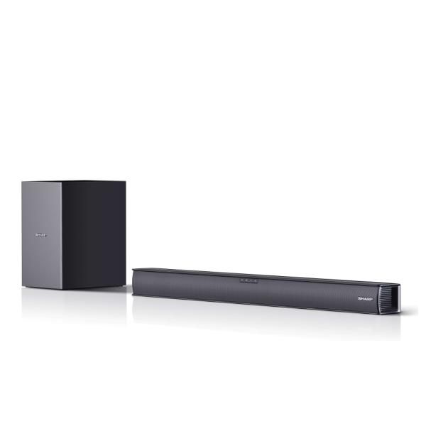 SHARP SLIM SOUNDBAR 2.1 CANCALI SUBWOOFER WIRELES 160 W NERO