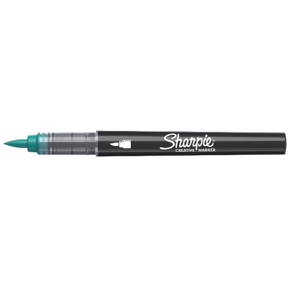 SHARPIE ACRYLIC CREATIVE MARKER PUNTA A PENNELLO - GREEN