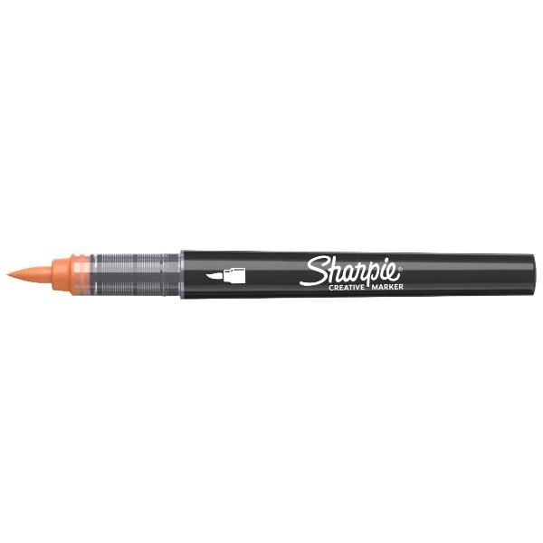 SHARPIE ACRYLIC CREATIVE MARKER PUNTA A PENNELLO - ORANGE
