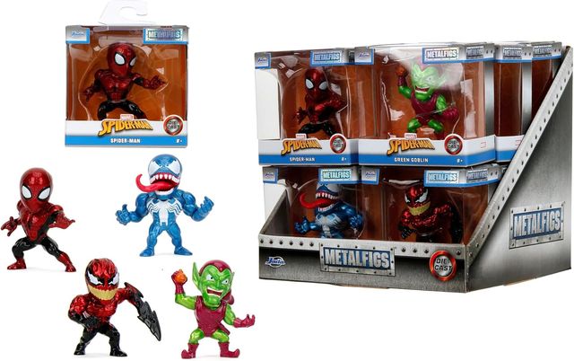 SIMBA - Marvel Spiderman personaggi assortiti 6.5cm 4asst