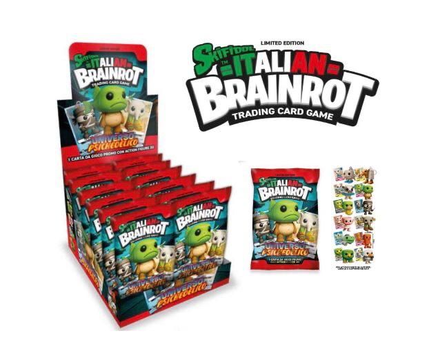 SKIFIDOL - ITALIAN BRAINROT SERIE 1 3D CUTIES 5.5CM BLINDBAG CON CARTA ESCLUSIVA