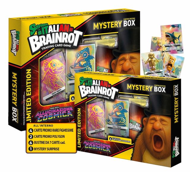 SKIFIDOL - ITALIAN BRAINROT TCG - MISTERY BOX ALLUCINAZIONE COSMICA