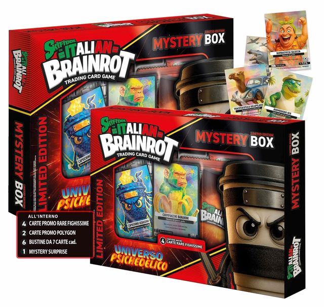 SKIFIDOL - ITALIAN BRAINROT TCG - MISTERY BOX UNIVERSO PSICHEDELICO