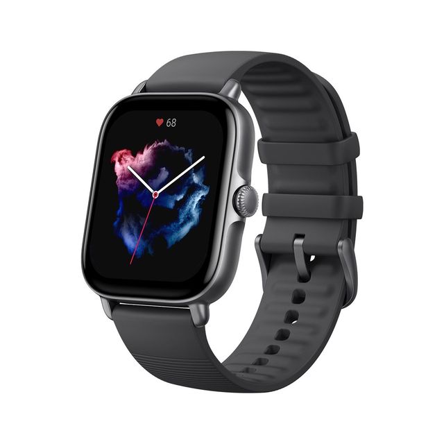 SMARTWATCH AMZF GTS3 GRAPHITE BLACK