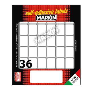 Etichette adesive - in carta - permanenti - 22 x 17 mm - 36 et/fg - 10 fogli - …