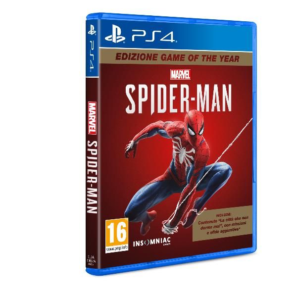 SONY PS4 MARVEL S SPIDER-MAN GOTY